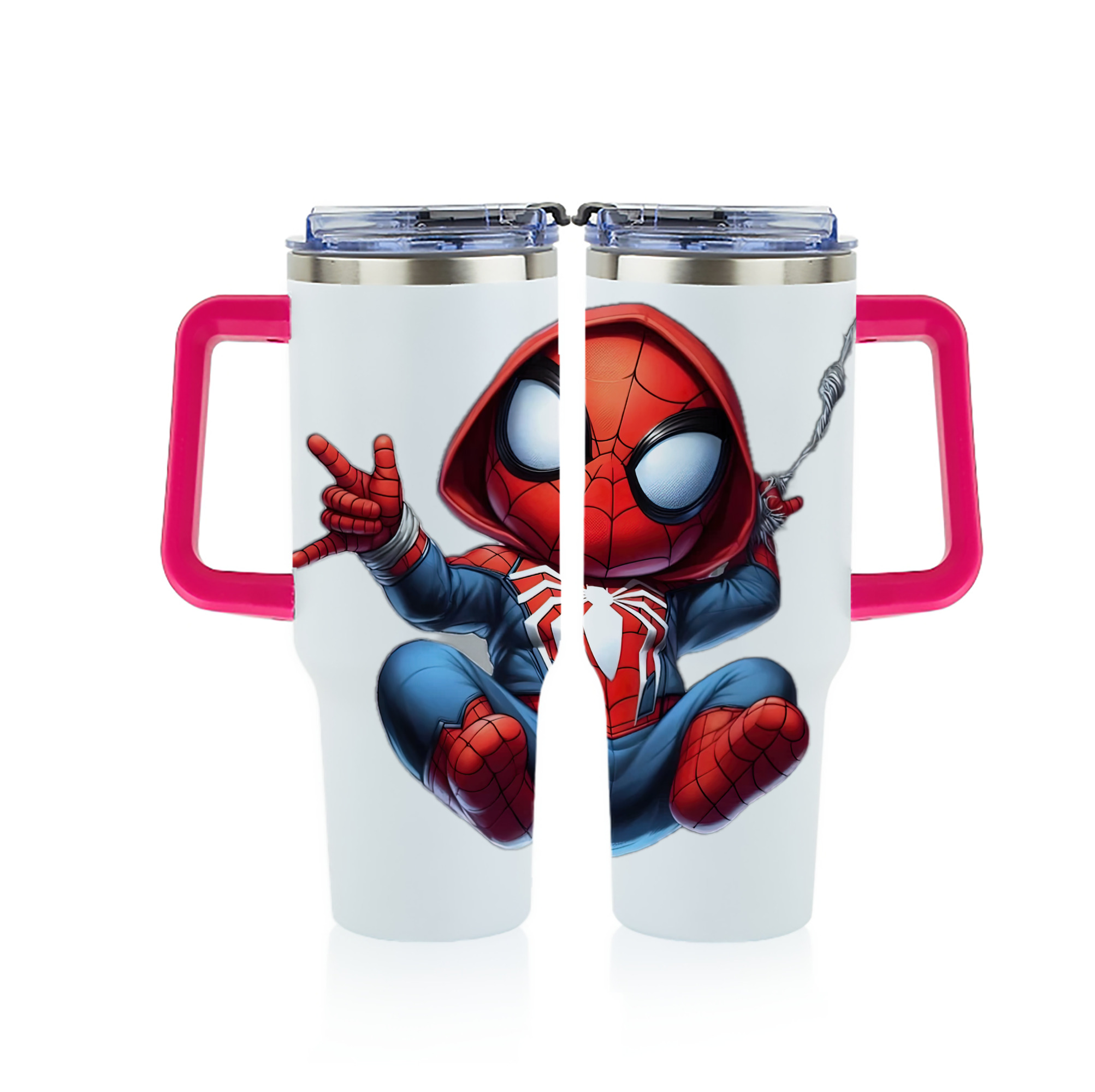 （画像用） Spider Man スパイダーマン 1200ｍLフルプリント車用タンブラー